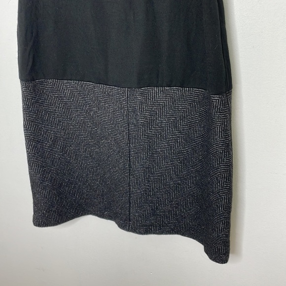 Ibex merino wool chevron skirt dress - Picture 3 of 9